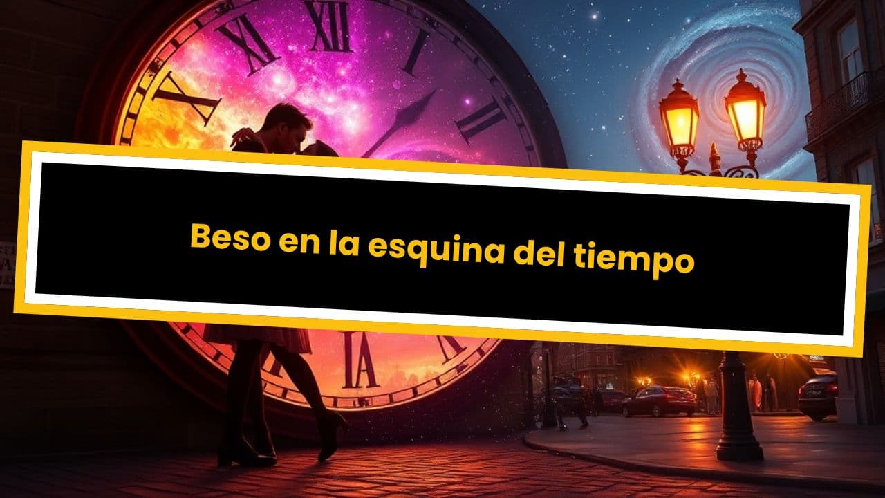 Beso en la esquina del tiempo