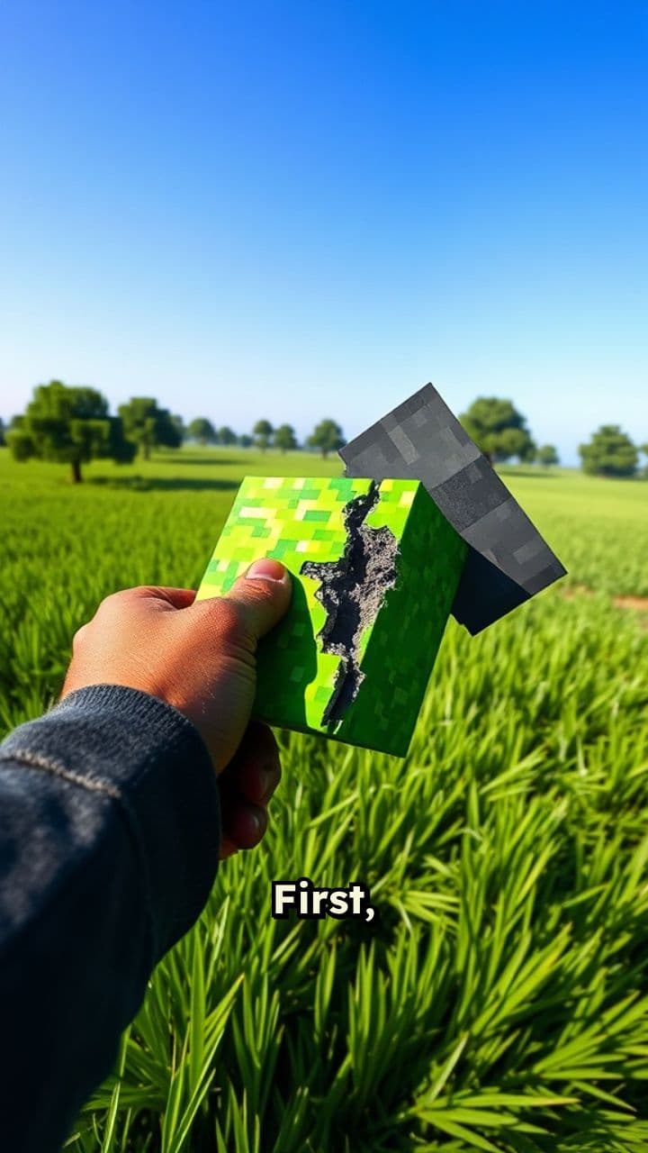 Minecraft: Build a Basic Dirt House