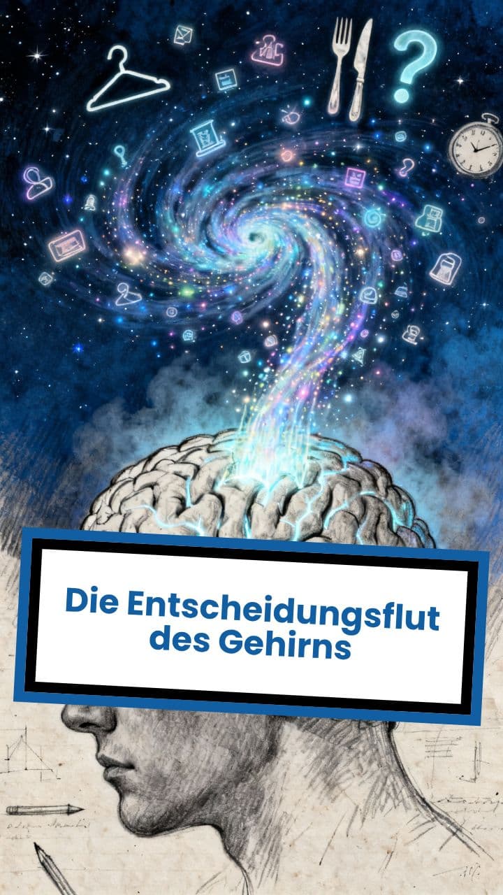 Die Entscheidungsflut des Gehirns