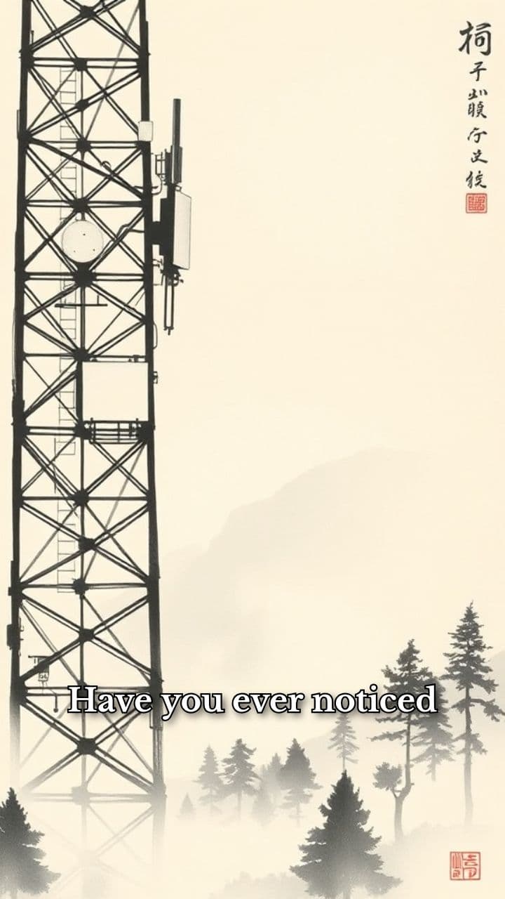 Microwave Antennas on Mobile Towers