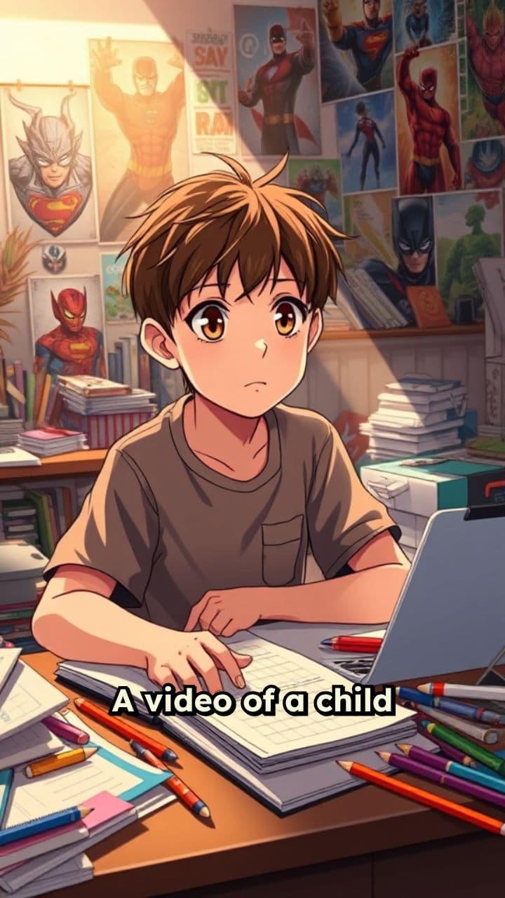 Lost in Thoughts: A Child's Struggle