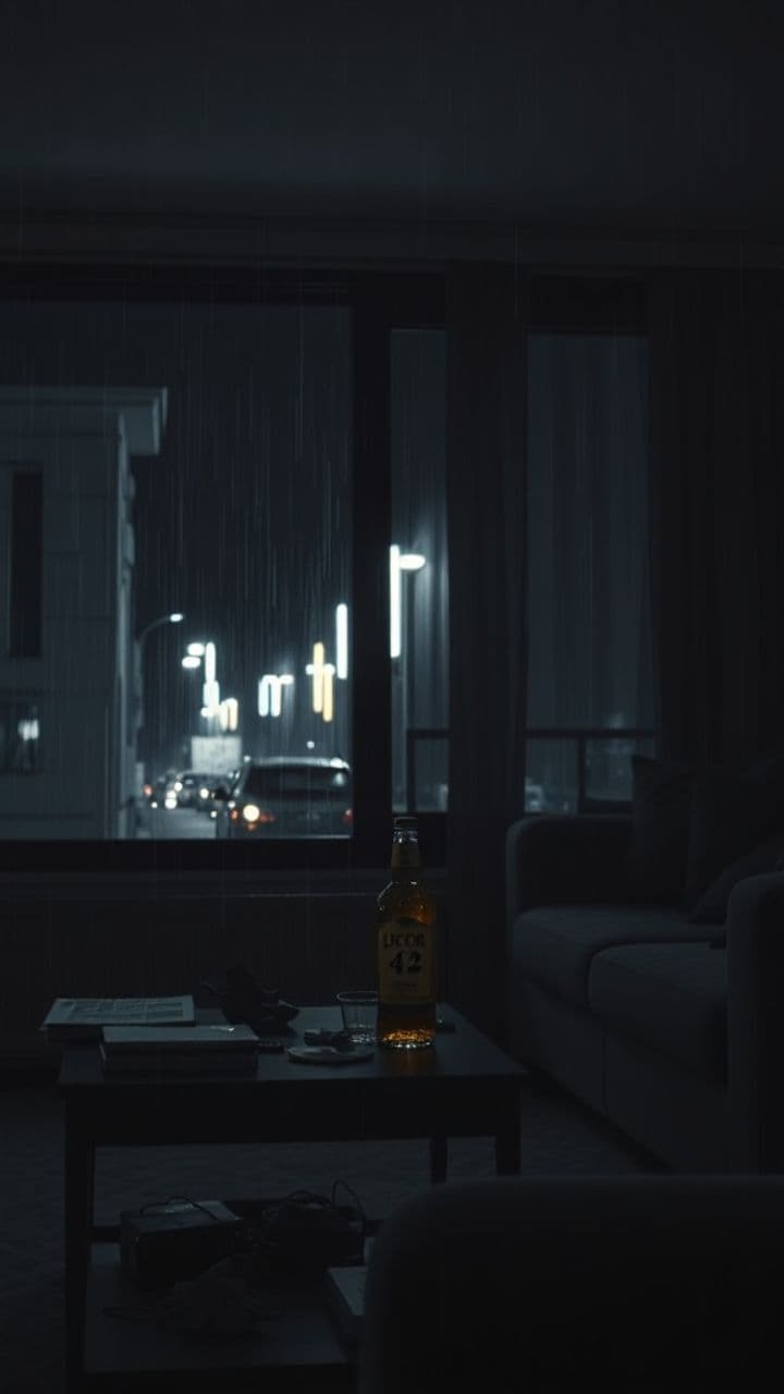 In de schaduw van de fles