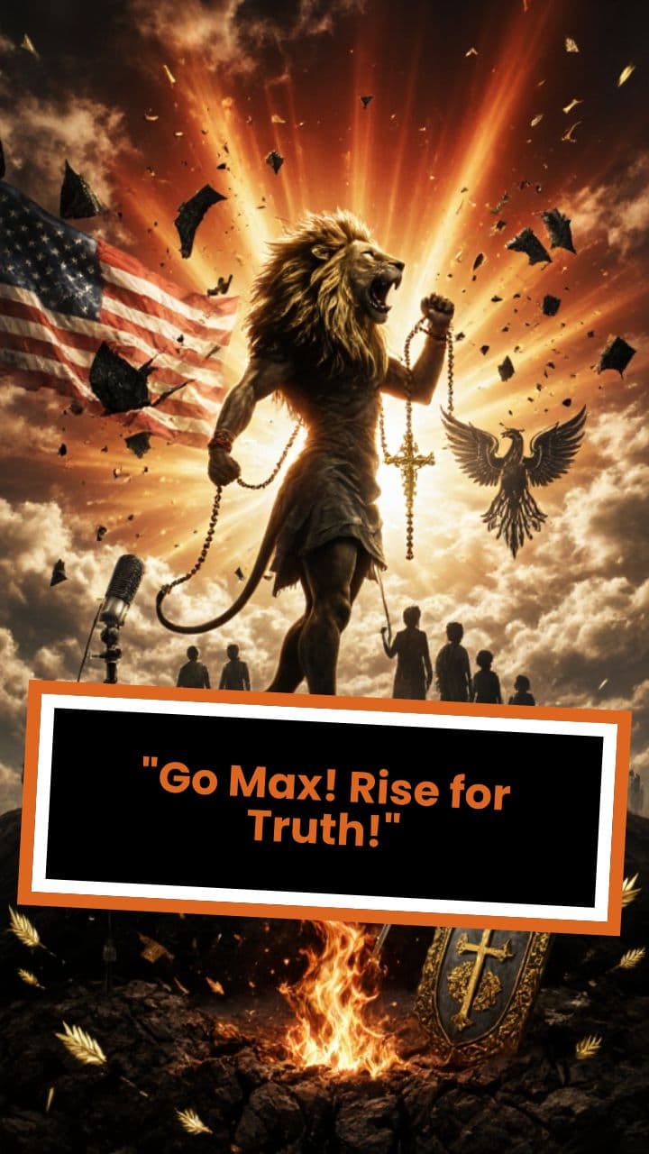 "Go Max! Rise for Truth!"