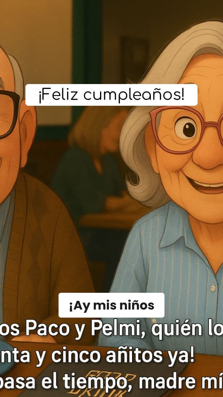 Feliz Cumpleaños Paco y Pelmi