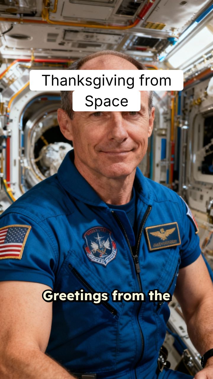 Thanksgiving on the ISS