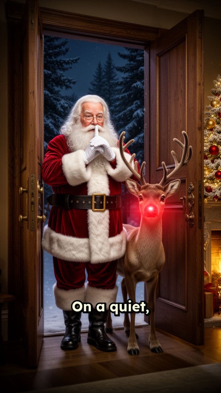 Santa's Secret Visit