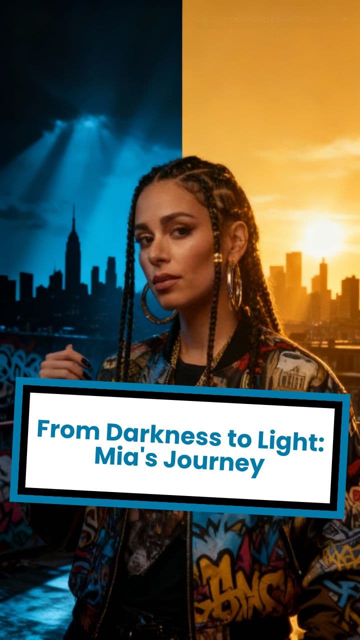 From Darkness to Light: Mia's Journey