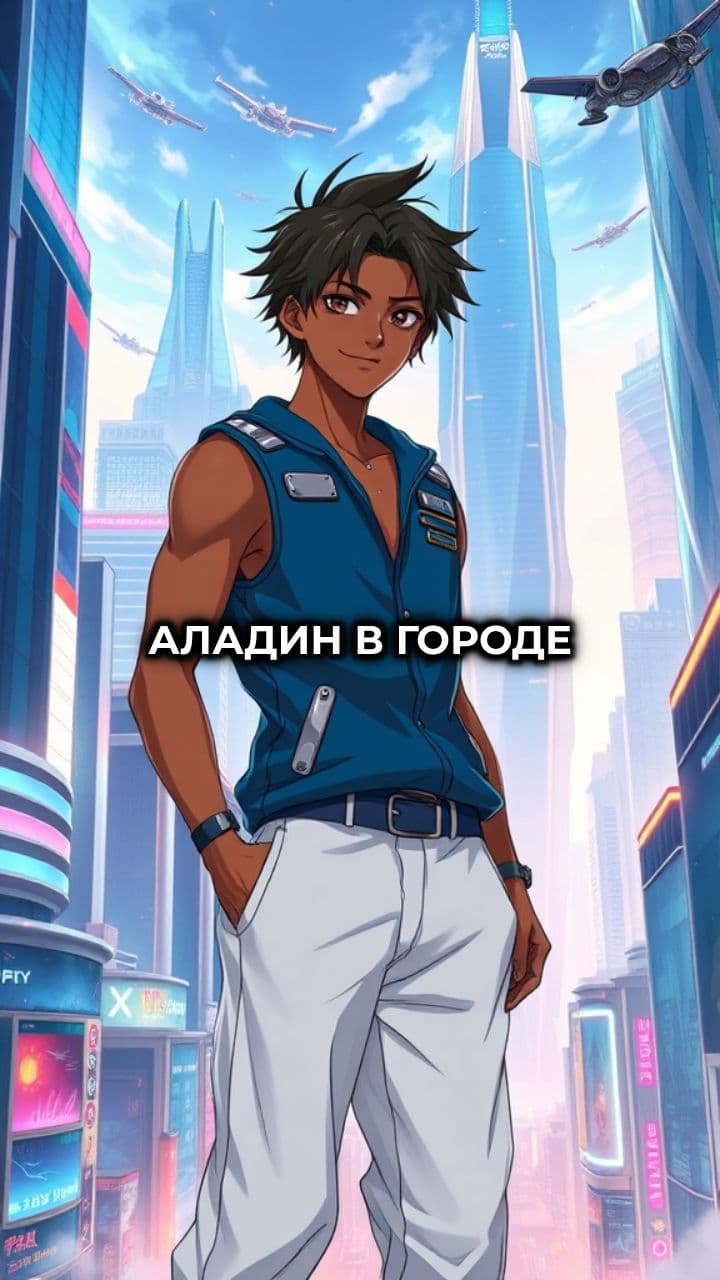 Аладин в будущем: спасение ребенка