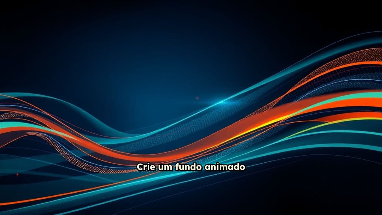 Fundo Abstrato Esportivo Animado