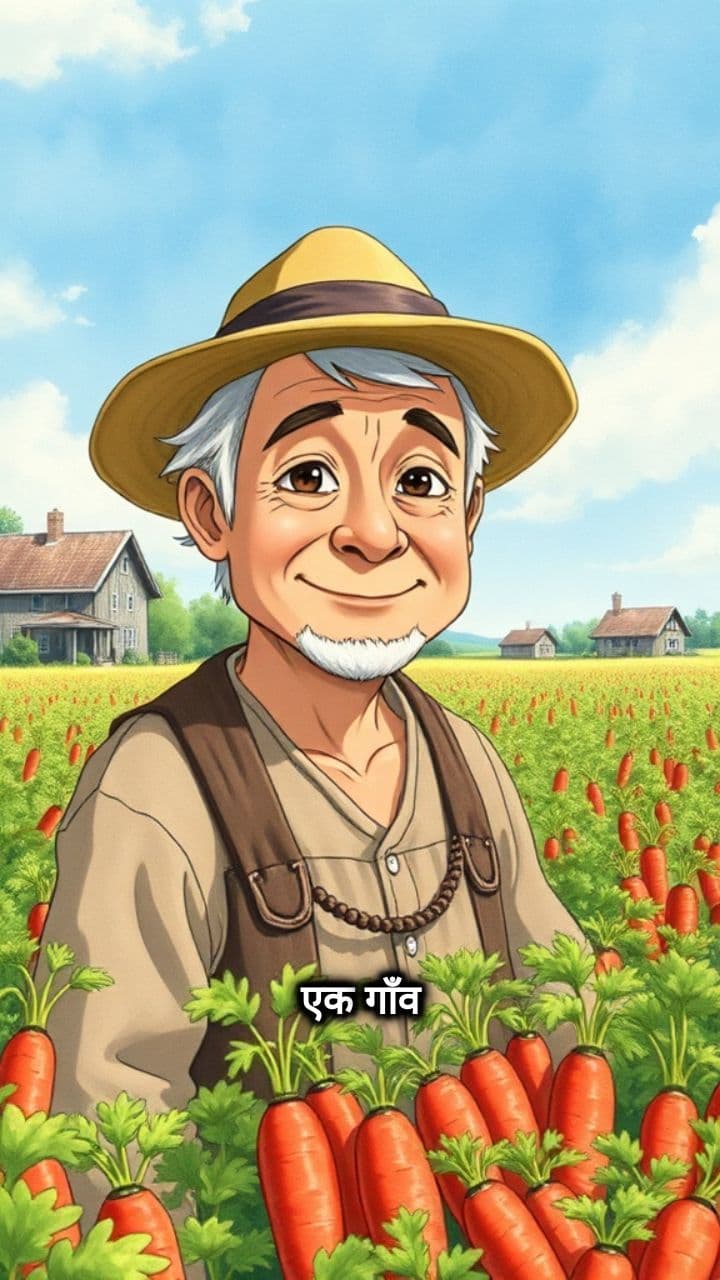 गाजर और खरगोश की कहानी