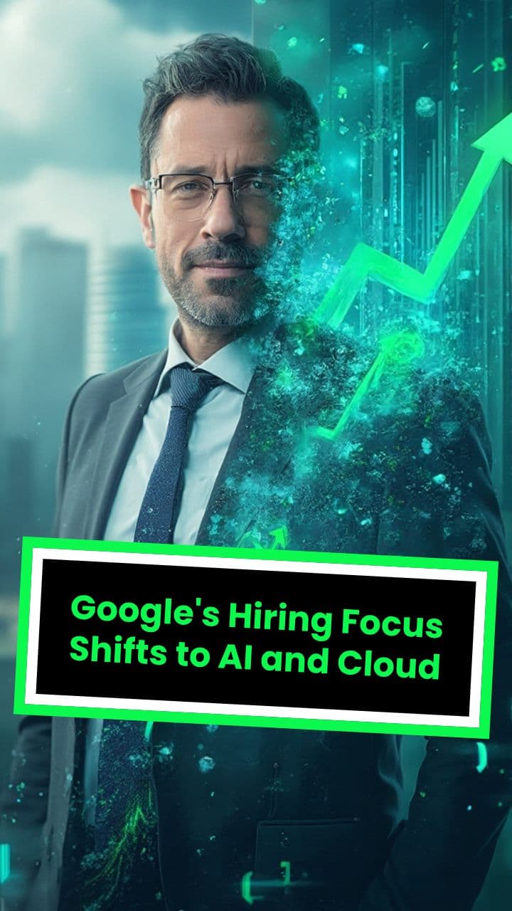 Google's Hiring Focus Shifts to AI and Cloud