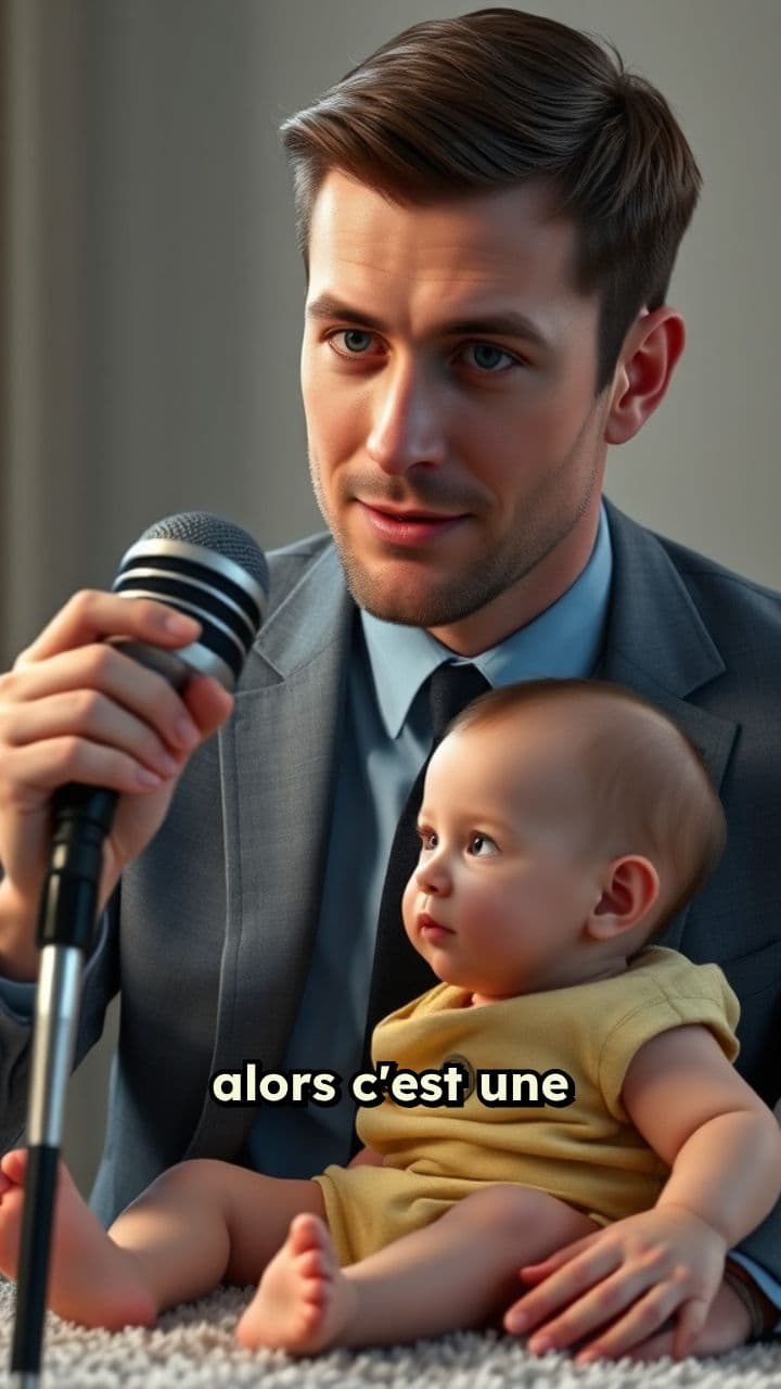 Interview insolite avec un bébé