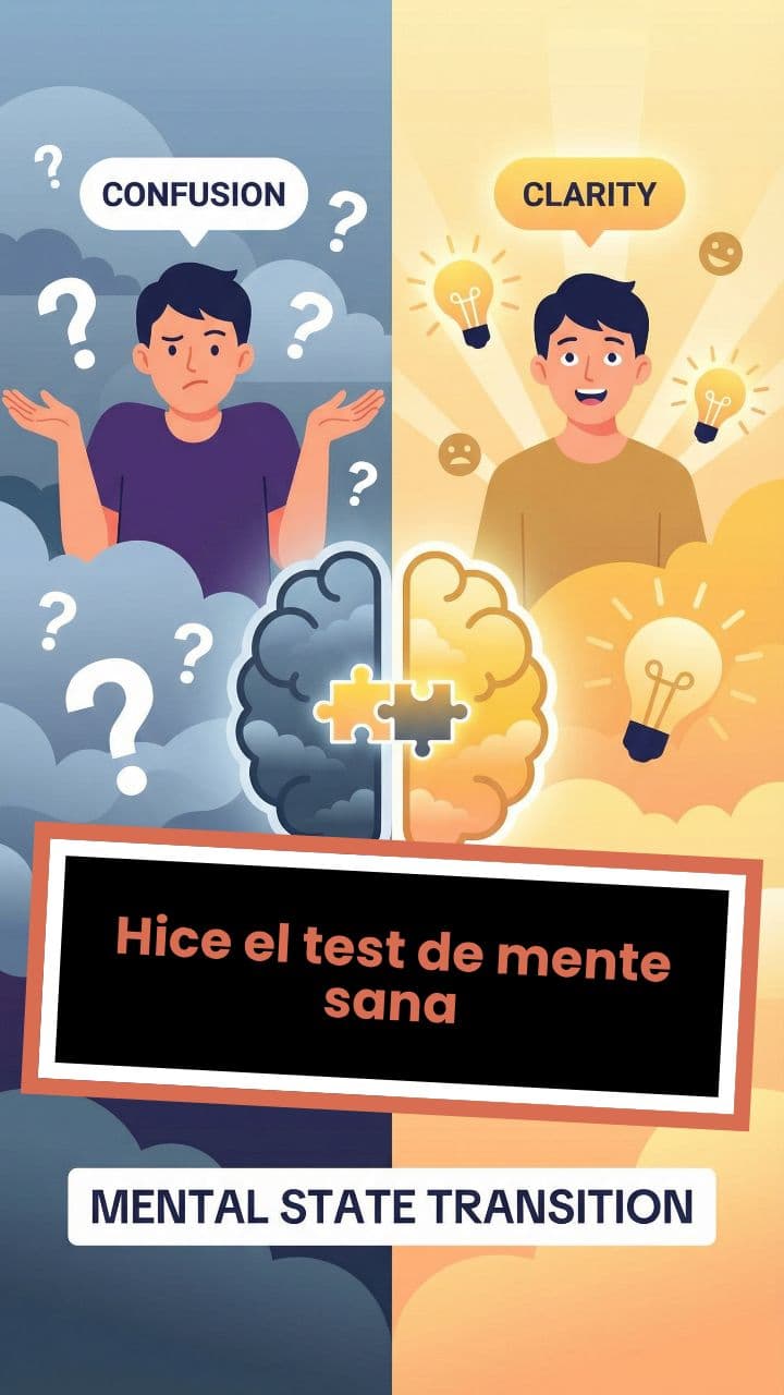 Hice el test de mente sana