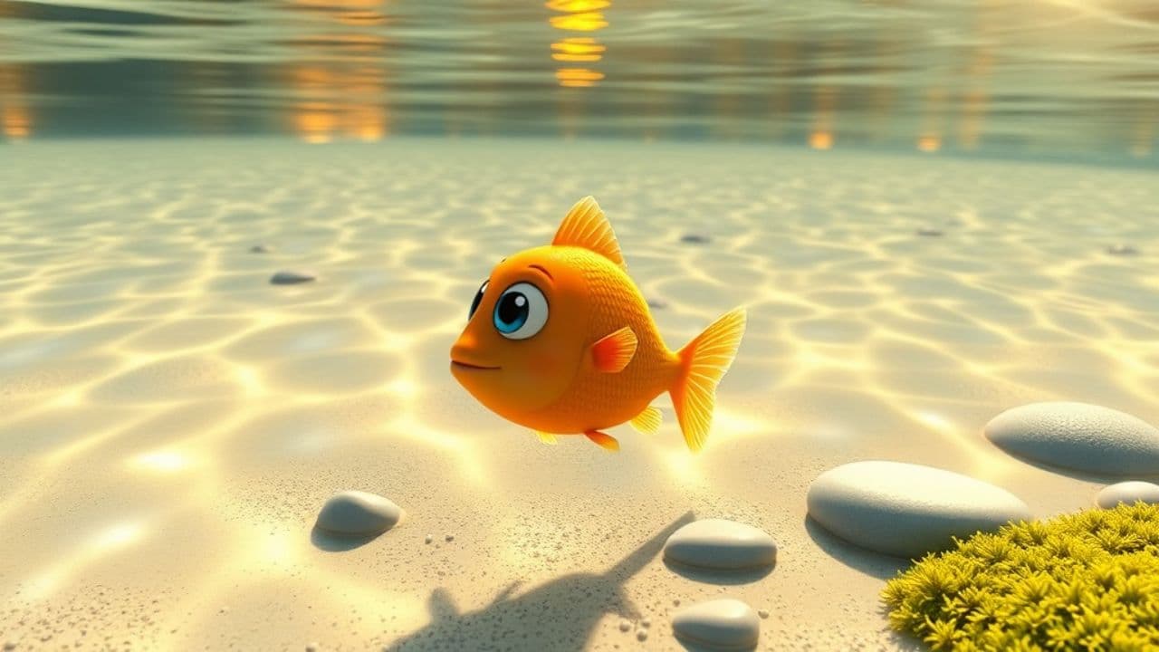 Il pesciolino più giocherellone