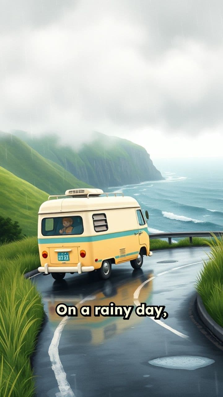 Rainy Coastal Road Trip Together