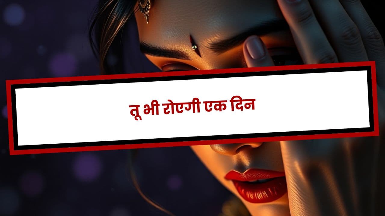 तू भी रोएगी एक दिन