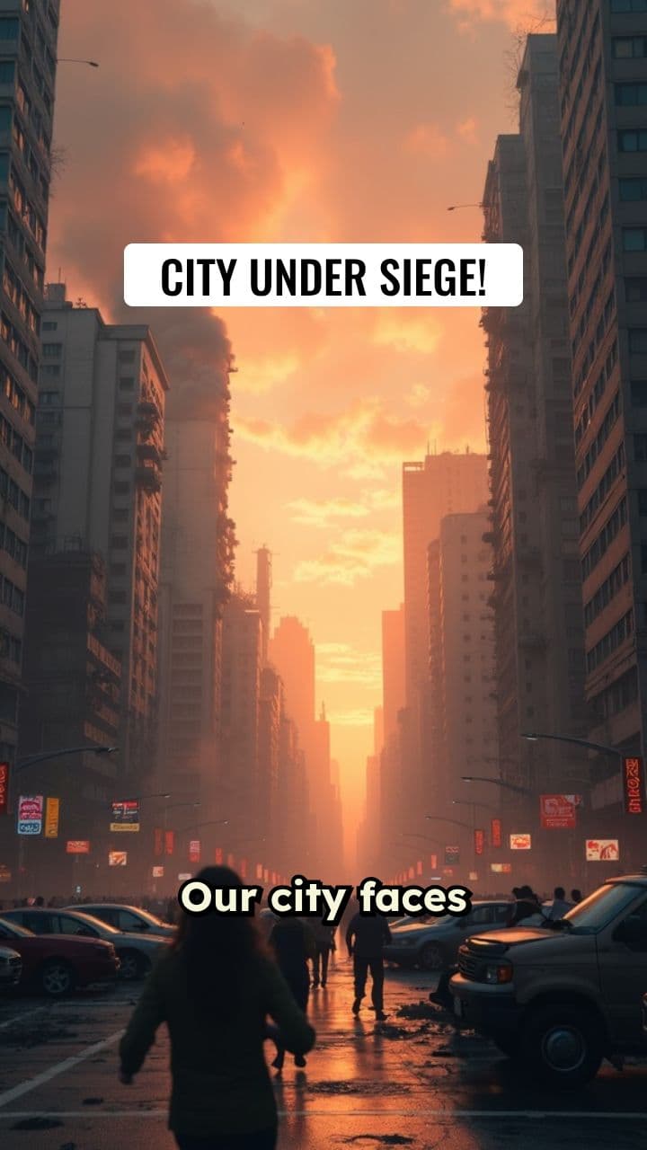 Heroic Intervention: Spiderman Saves City