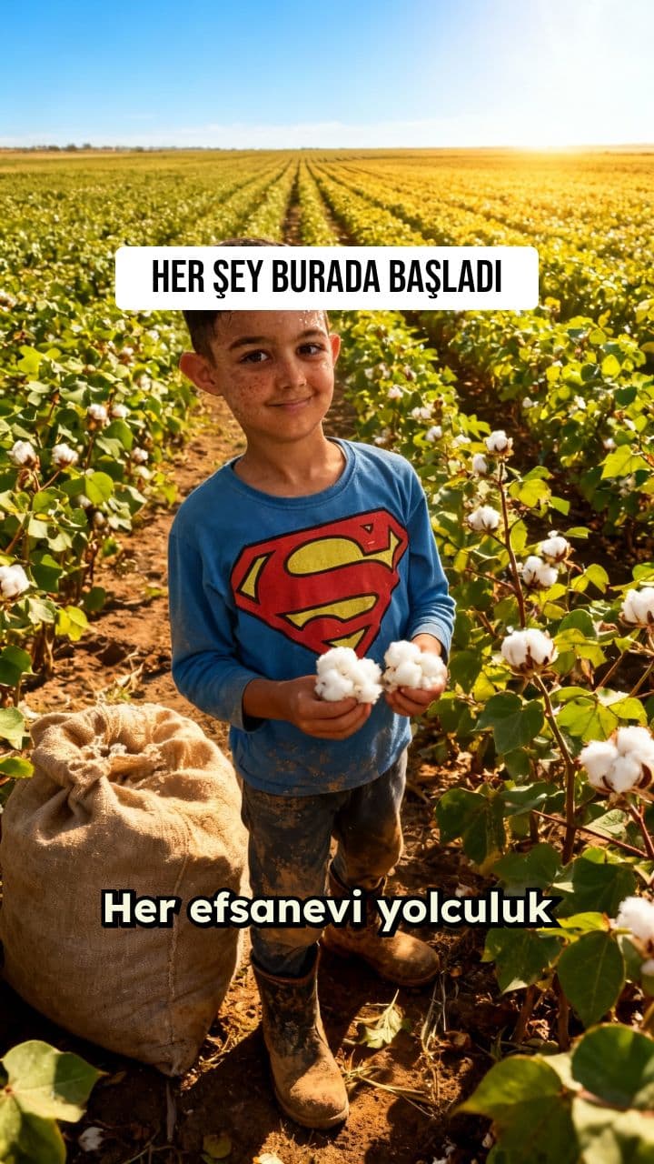 Pamuk Tarlalarından Zirveye: Bir Başarı Hikayesi