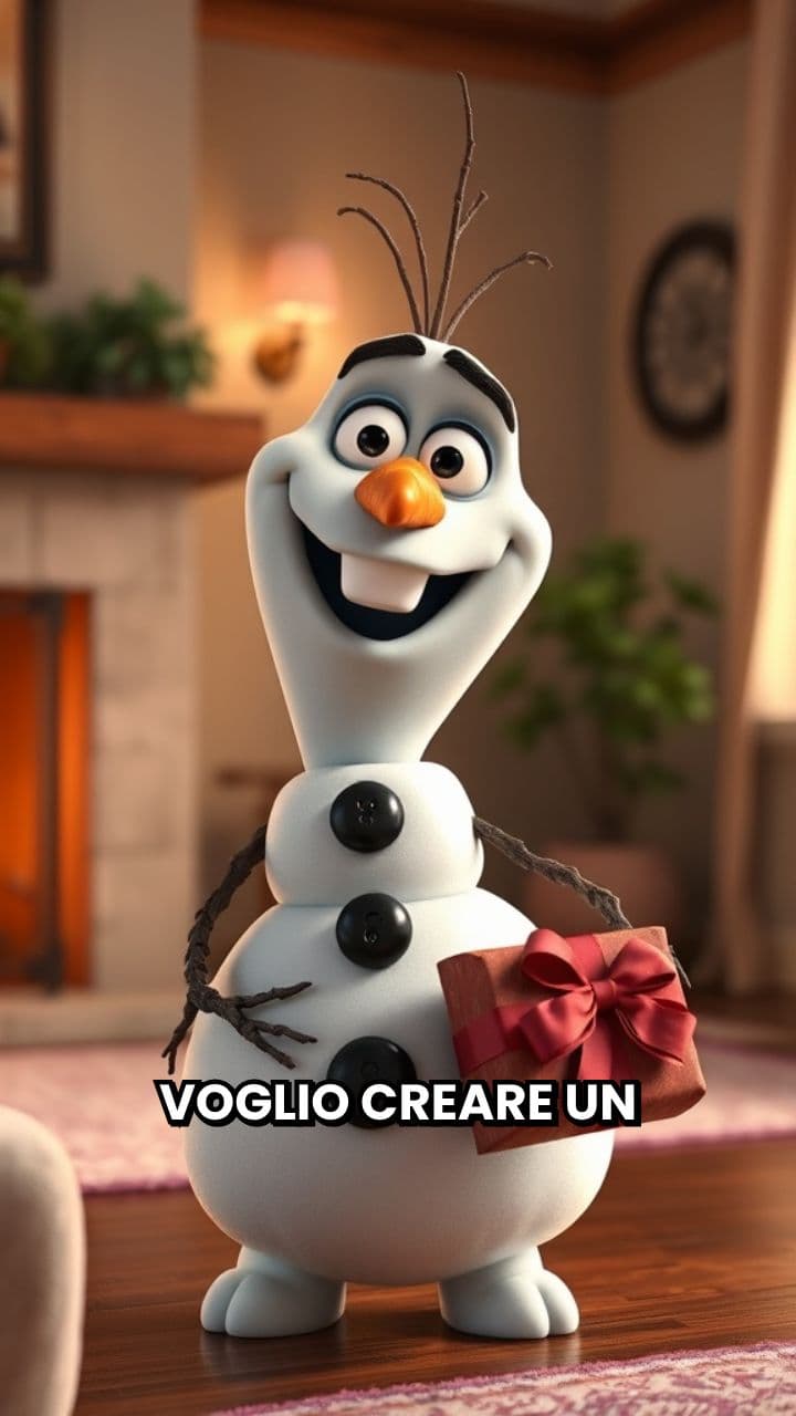 Olaf per Andrea: Risate e Affetto