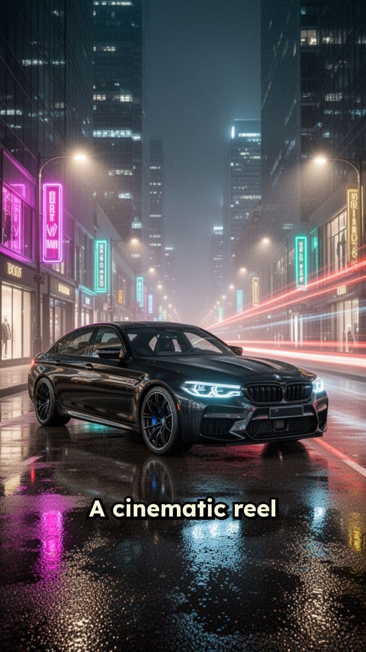 Night Run: BMW M5 Competition