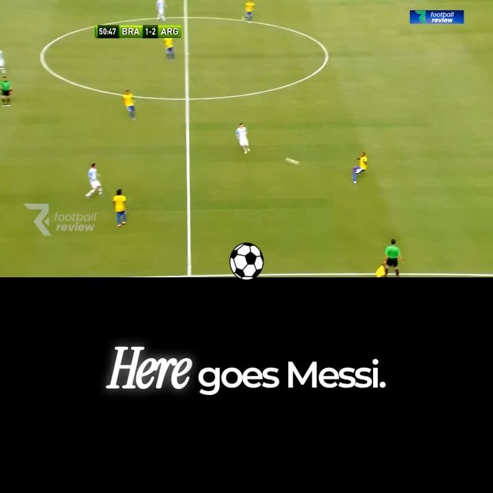 A Wonder Goal by Lionel Messi