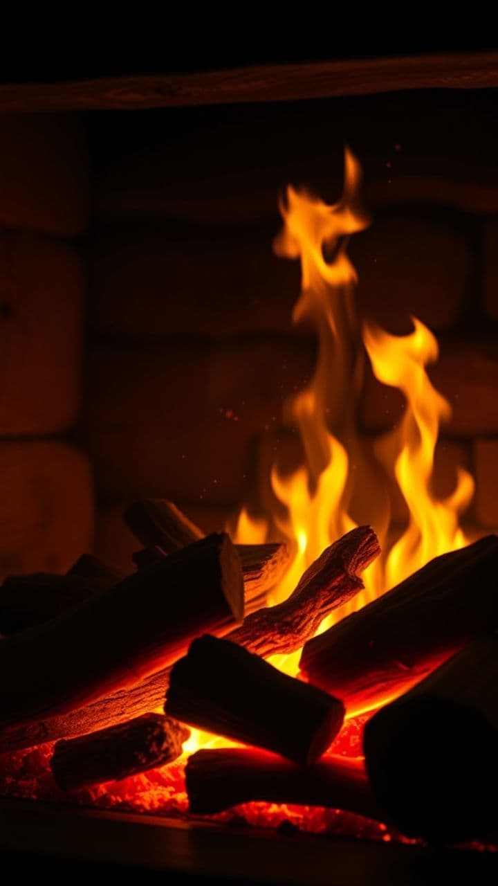 Cozy Fireplace Relaxation Loop