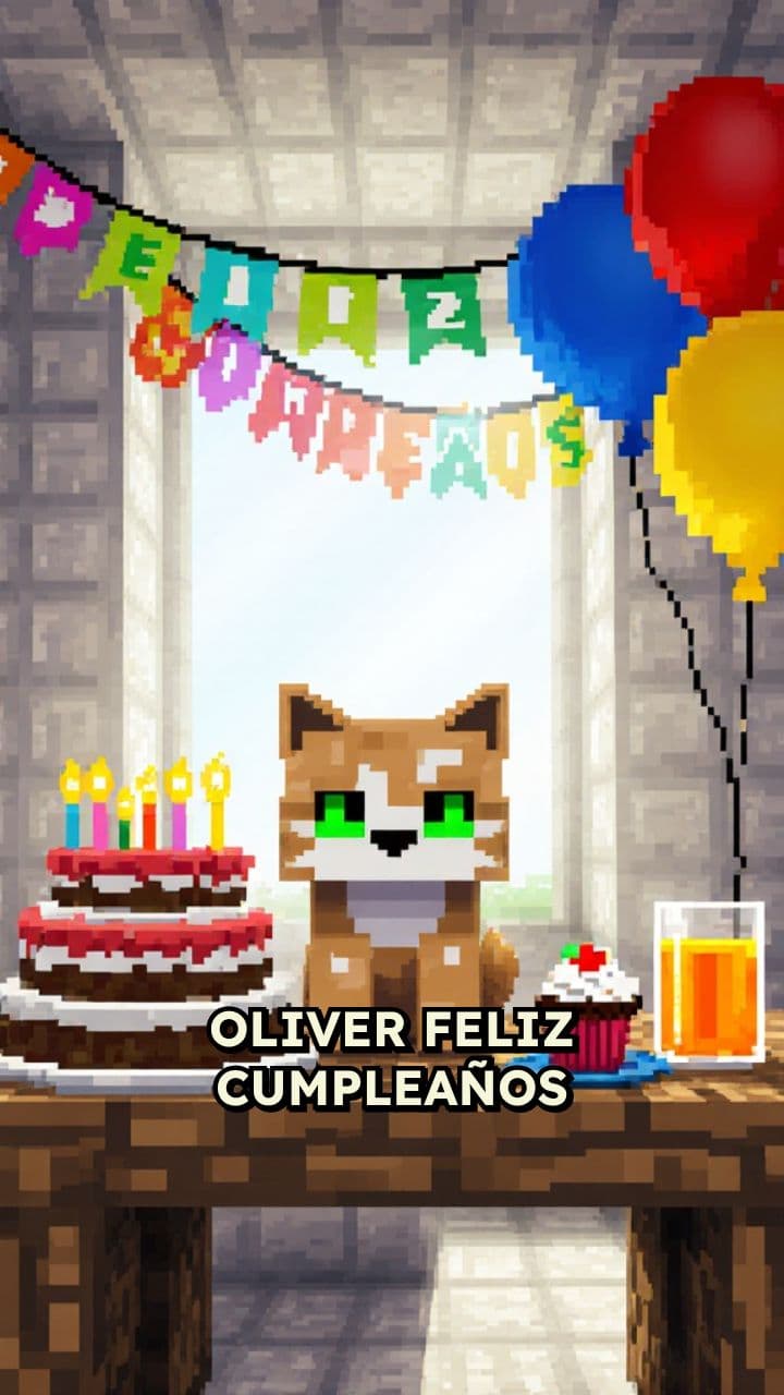 ¡Feliz Cumpleaños, Oliver!