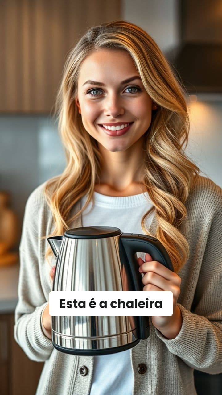 Chaleira Elétrica Inox Mais Vendida