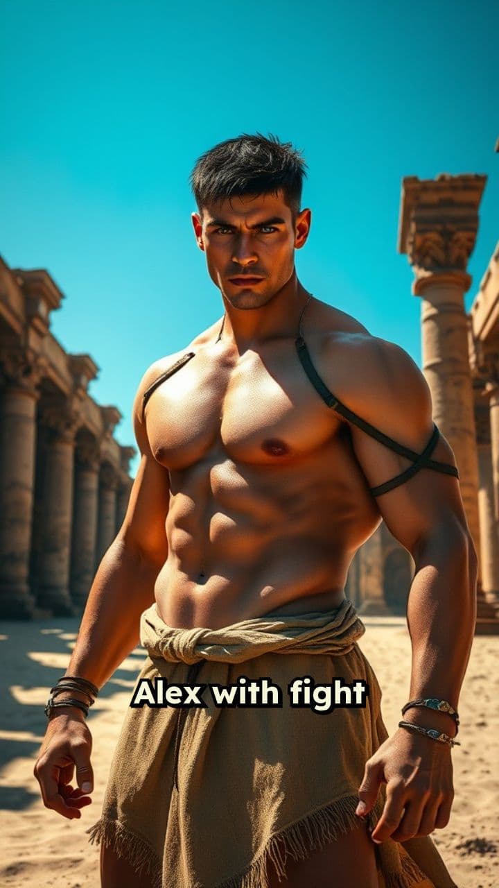 Alex's Fight with the Loin