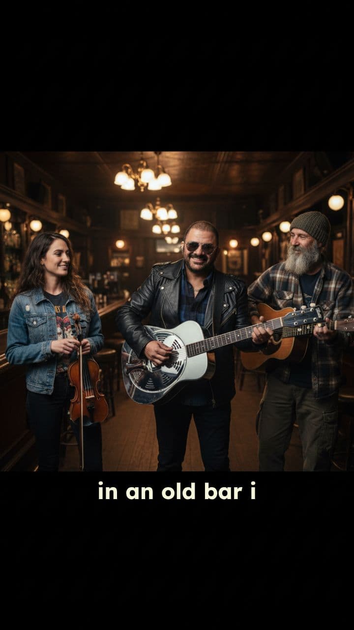 Street Musicians and Steel Guitar