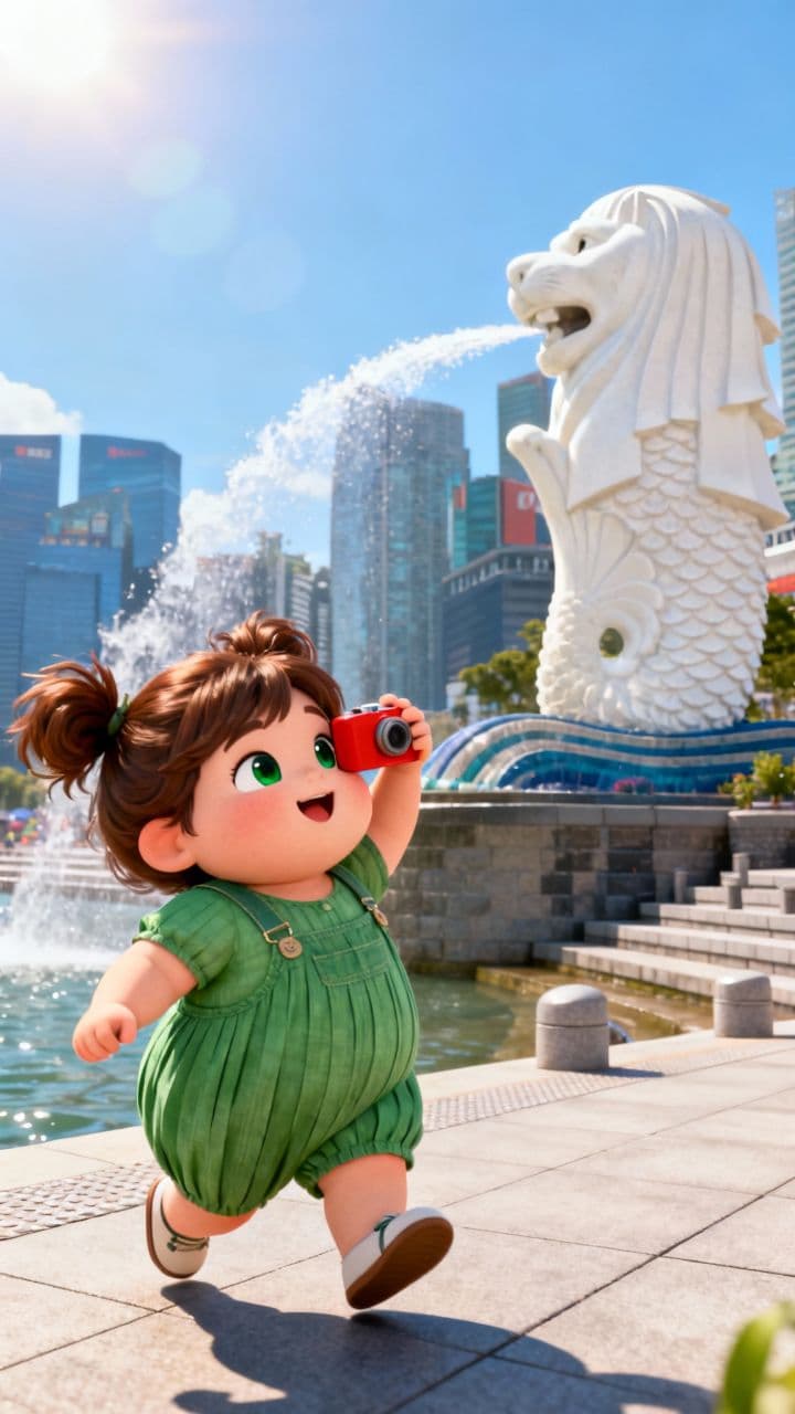 Lulu in Singapore: The 25,000 Steps Adventure – 18-Second Story