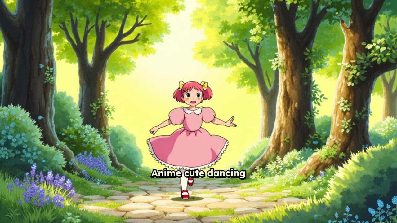 Cute Anime Dance to Music