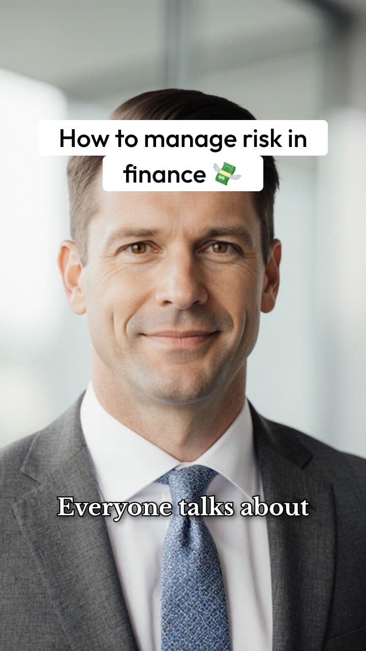 Managing Risk in Finance