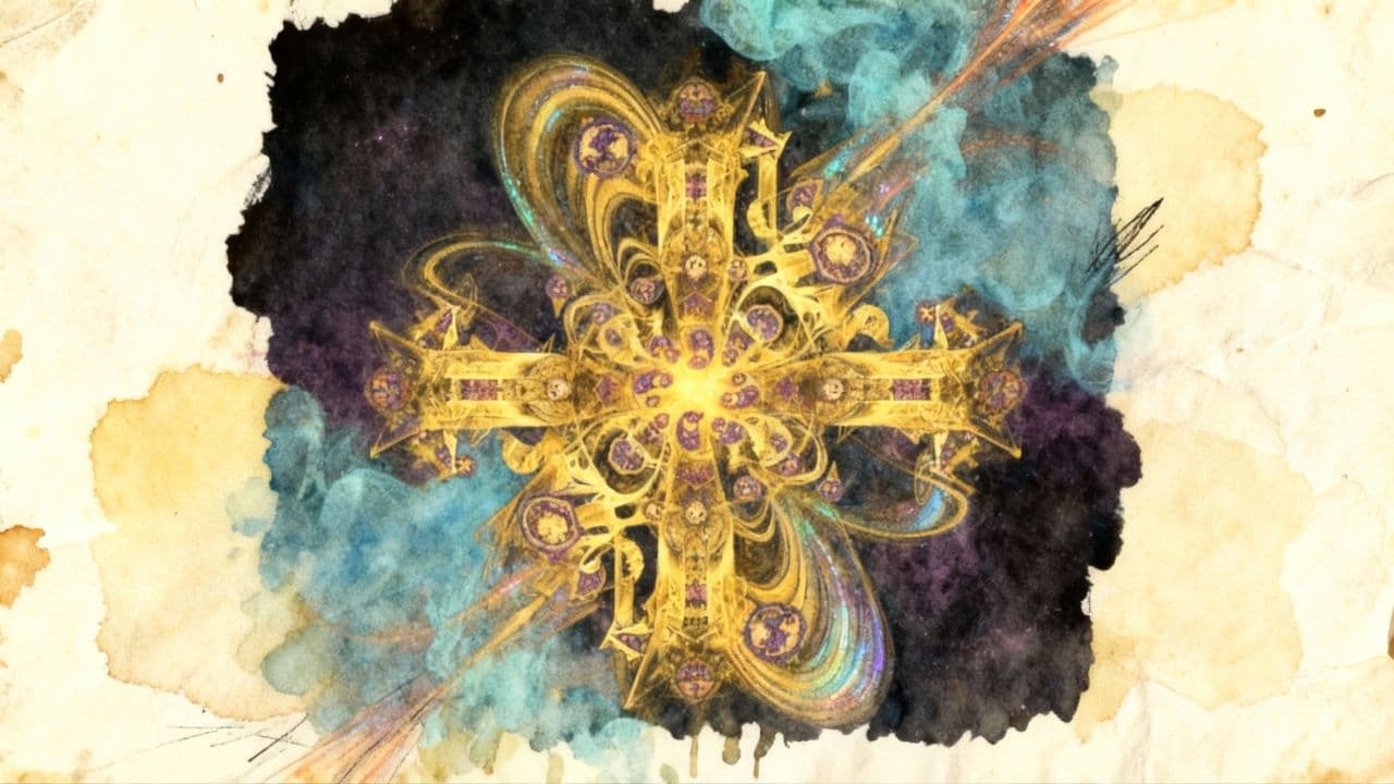 Sacred Geometry Mandala Infinite Zoom