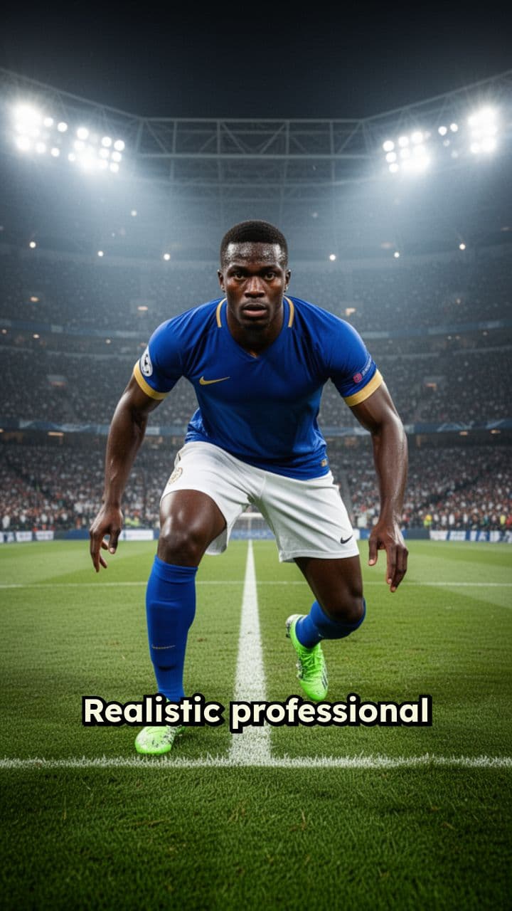 Right-Footed Dribble and Shot Setup