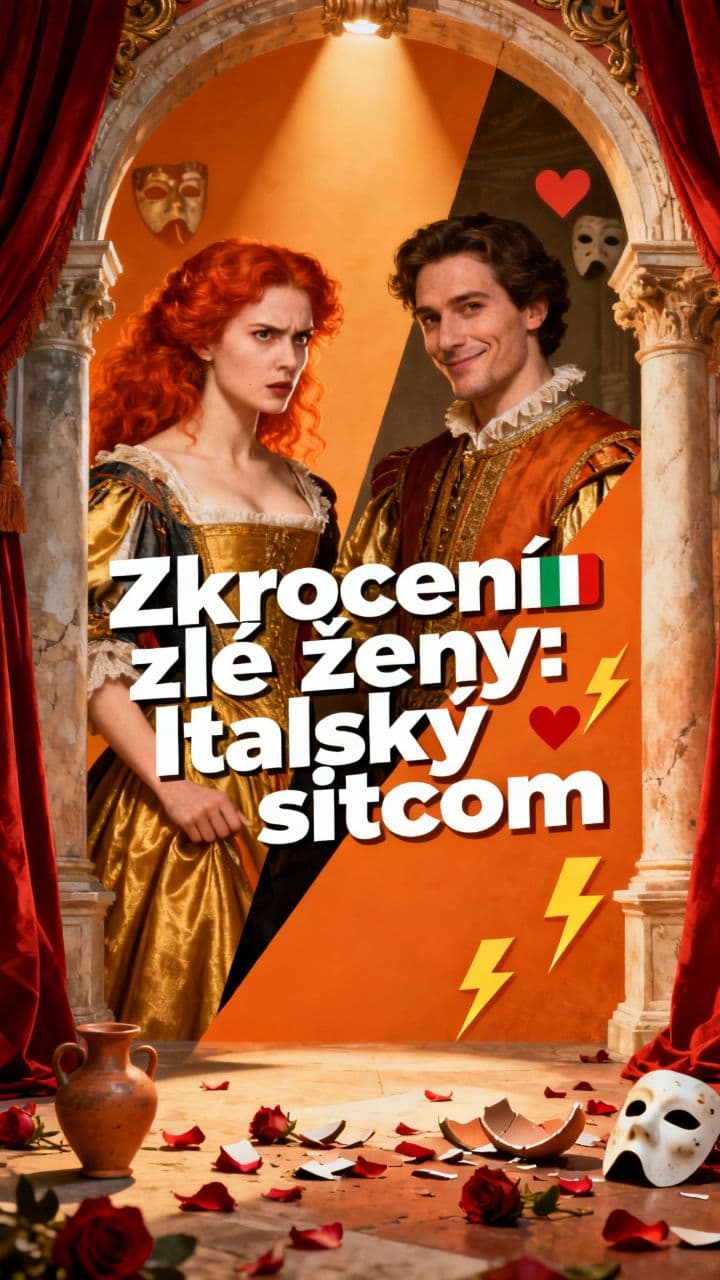 Zkrocení zlé ženy: Italský sitcom