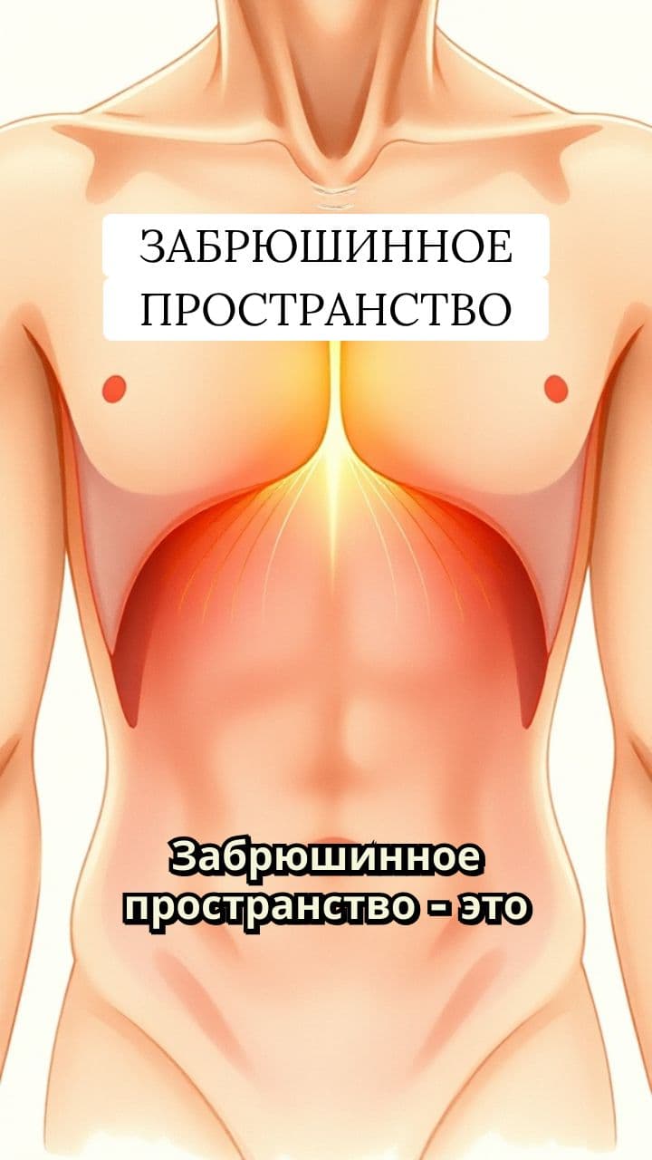 Забрюшинное пространство: Анатомия