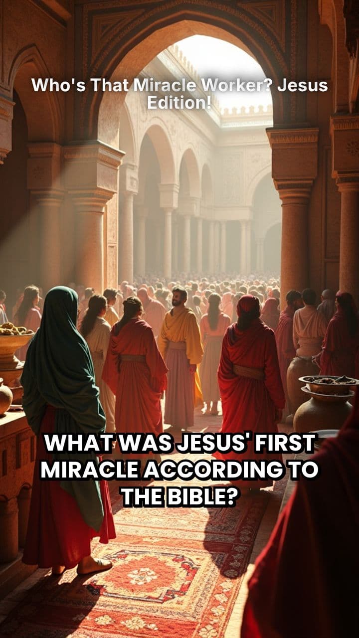 Who's That Miracle Worker? Jesus Edition!