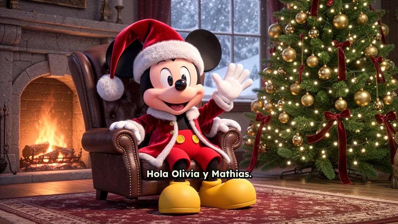 Sorpresa navideña: viaje a Disney