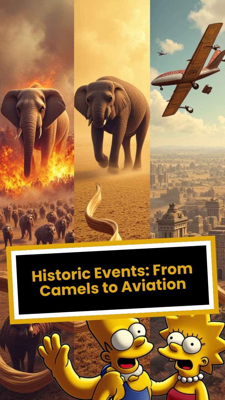 Historic Events: From Camels to Aviation
