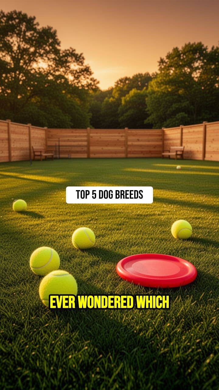 Top 5 Most Popular Dog Breeds