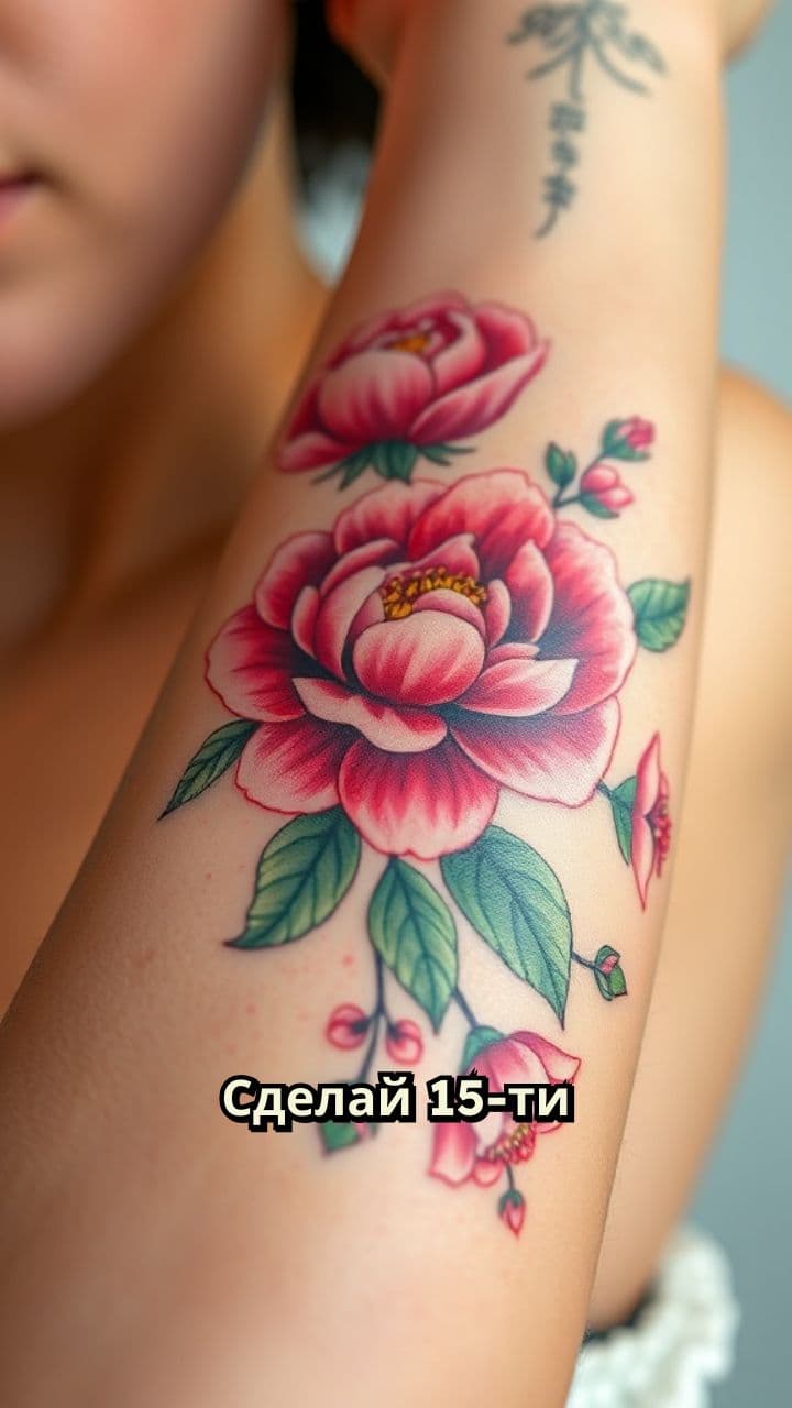 Красивая татуировка на человеке