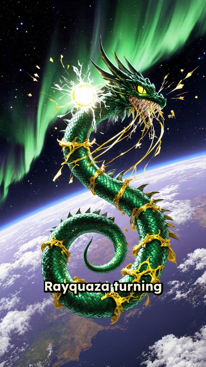 Rayquaza Mega Evolution