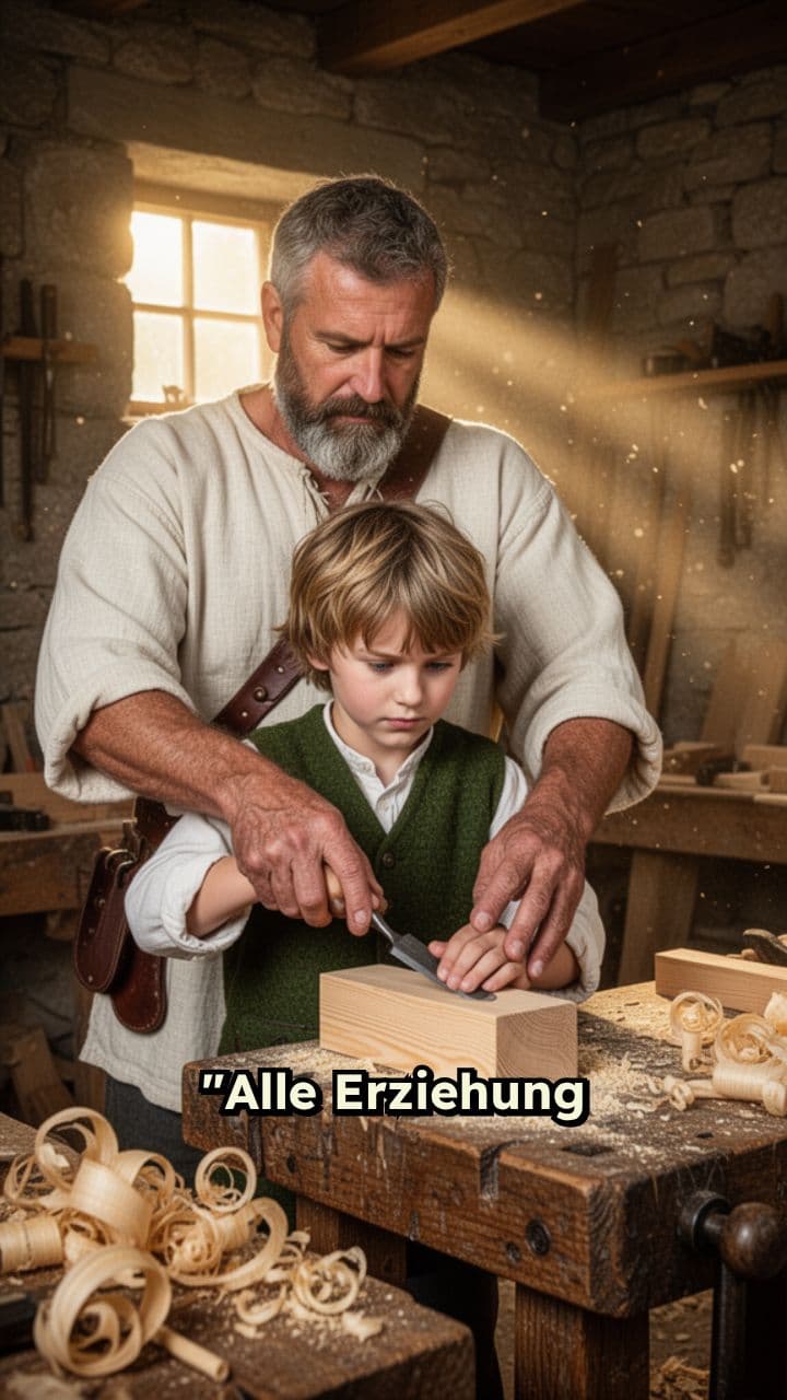 Friedsame Frucht durch Erziehung