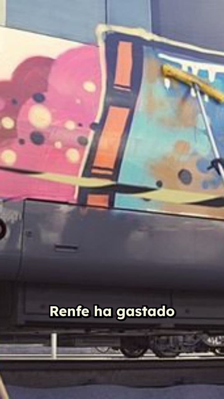 Crisis de grafitis en trenes de Cataluña