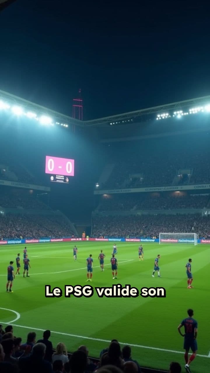 PSG assure sa qualification en Ligue des Champions
