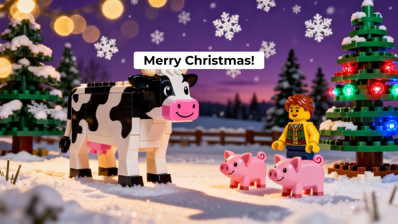 LEGO Holiday Greeting - Przybył & Kmiecik