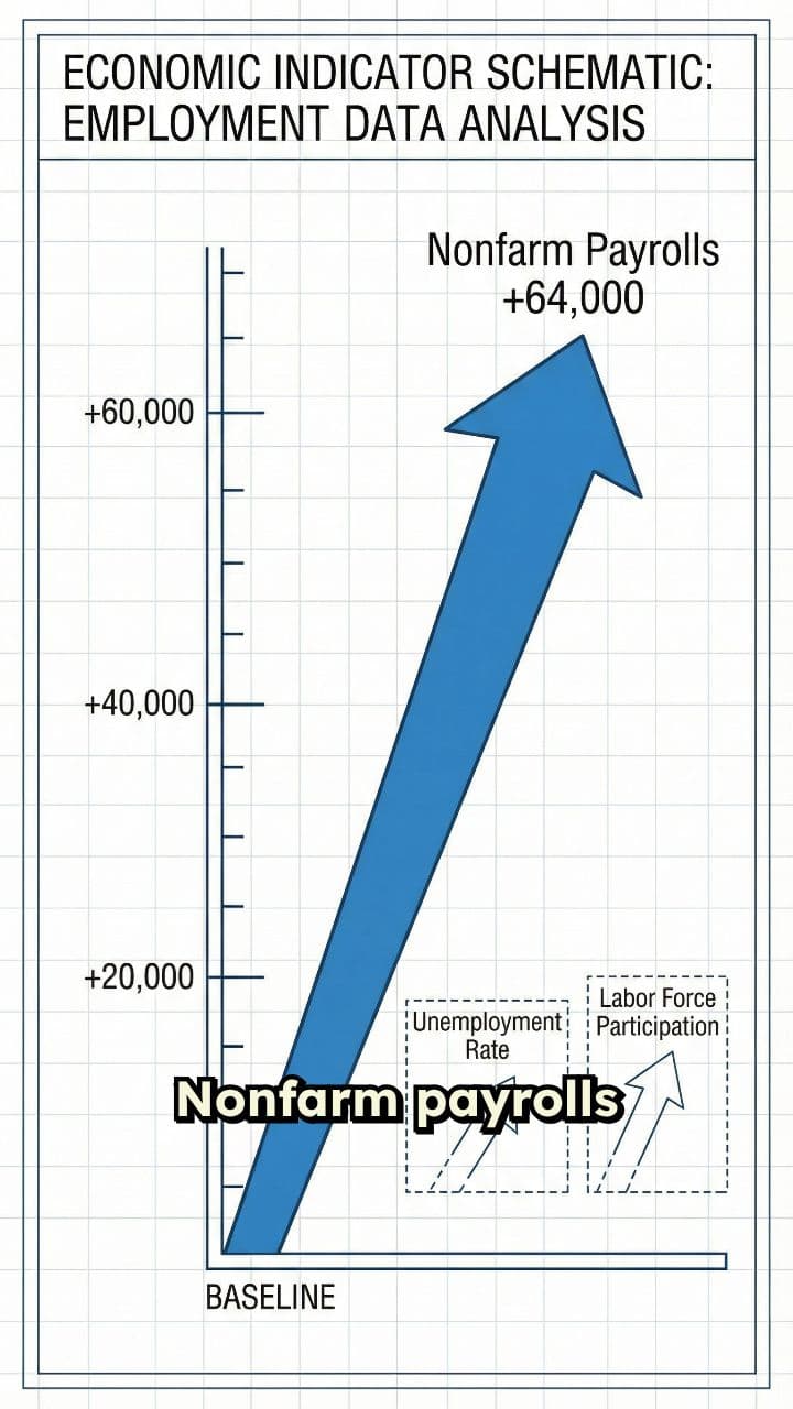 Nonfarm Payrolls Rise Amid Economic Uncertainty