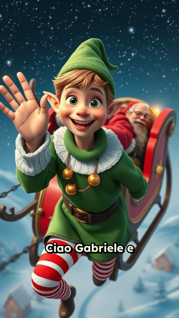 Messaggio dall'elfo del Natale