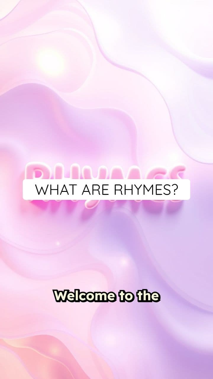 The Wonderful World of Rhymes